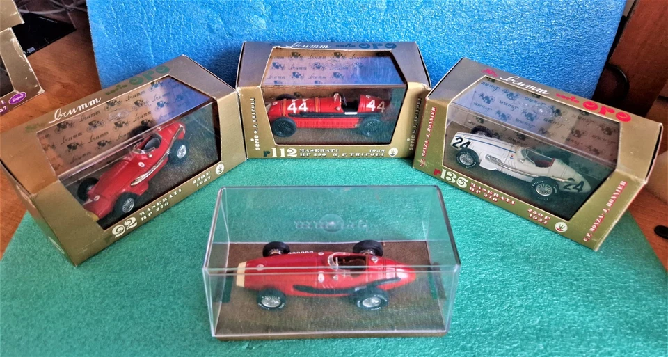 Lotto 4 modellini Brumm 1/43 Maserati - R92 - R112 - 136 - altro - Immagine 1 di 4