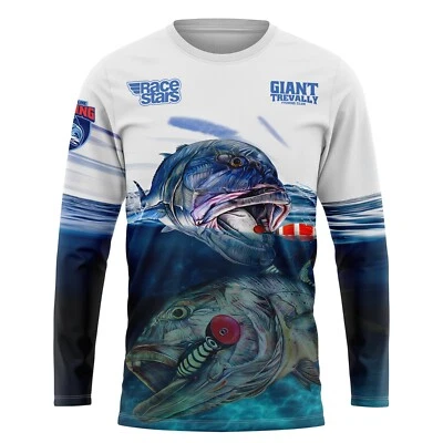 Tournament Fishing Shirt Outdoor Men's Long Sleeved Quick Drying Fishing Jersey - Image 1 of 4