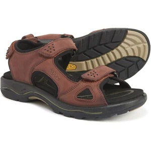 NEU Keen DAMEN Rialto 3-Punkt Dark Earth/Schwarz Sandale WÄHLEN SIE AUS DROPDOWN-MENÜ - Bild 1 von 3