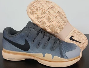 ZAPATOS TENIS NIKE ZOOM VAPOR 9.5 TOUR MUJER GRIS MELOCOTÓN NUEVOS 631475-004 (TALLA 6) - Imagen 1 de 12