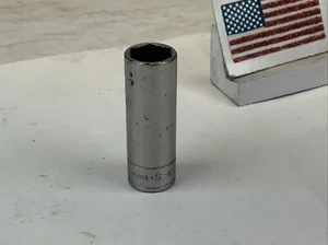 S-K Wayne 41916, 1/4 Drive Deep 6pt  Socket, Size 1/2in., USA - Picture 1 of 8