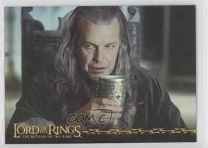 2003 Topps The Lord of Rings: Return King Prismatic Foil Denethor #2 kf4