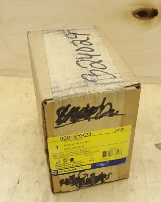 Square D 9001KYK23 Start-Stop Control Station w/ Lock-out Feature - NEW in Box - Image 1 of 3