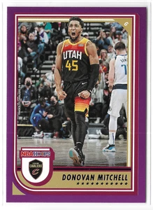 2022-23 Hoops Purple #215 Donovan Mitchell Cleveland Cavaliers Louisville - Picture 1 of 2
