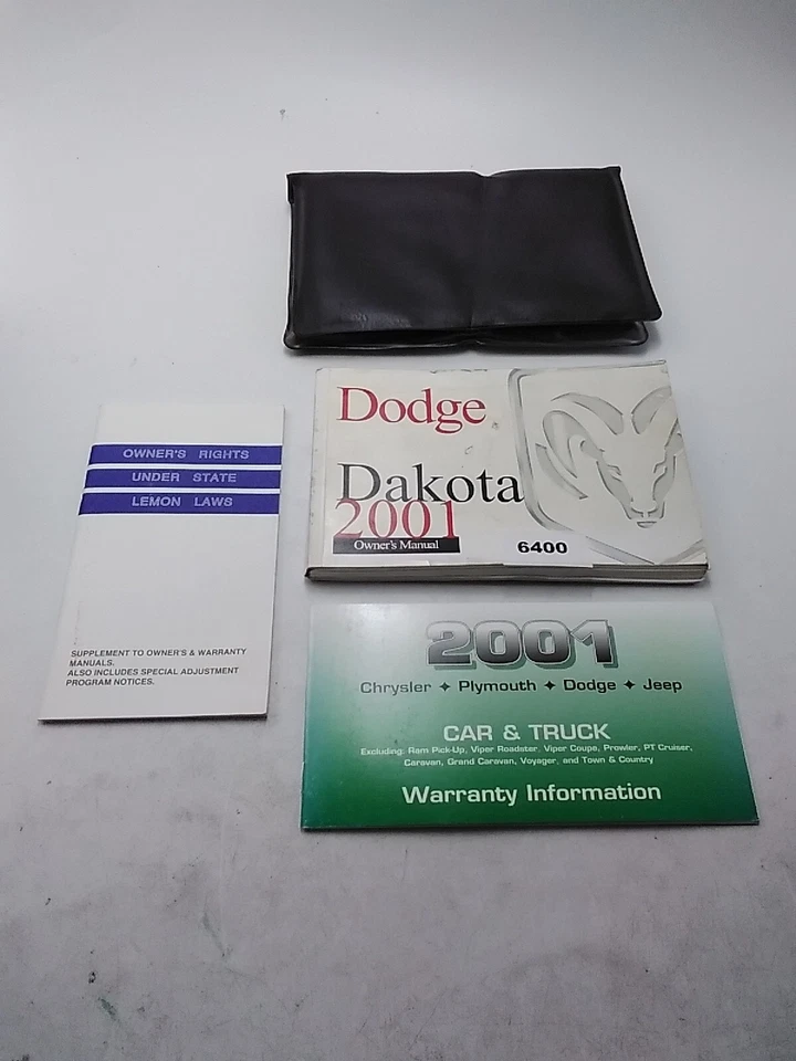Dodge Dakota 2001 manual del propietario OEM Foto 1 de 4