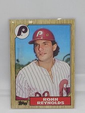 1987 Topps Baseball Card 471 Ronn Reynolds Philadelphia Phillies