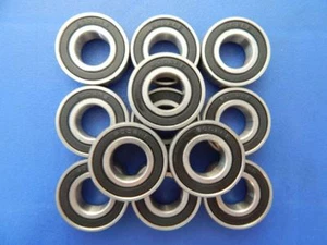 12 Stück 6002 2RS (15x32x9 mm) Kugellager, Rillenkugellager - Bild 1 von 3