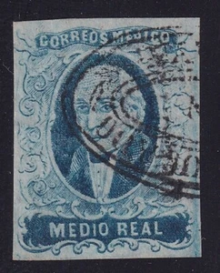 ucb89 Mexico 1856 Queretaro Sc#1 Mc#1la - Picture 1 of 1