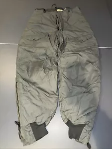 USAF Extreme Cold Weather Trousers F-1B US Military ECWCS Pants Size 36 Vintage - Picture 1 of 15