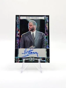 Don Chaney 2024 Leaf Sports Heroes Auto SP /20 #BA-DC1 - Picture 1 of 2