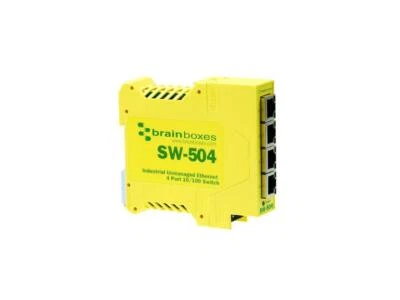 Brainboxes SW-504 EBA Brain|SW-504 R Network Commercial - Image 1 of 4