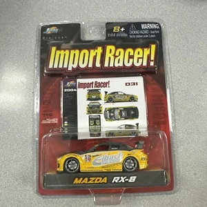 2004 Jada Import Racer Yellow Mazda RX-8. 1:64 Scale - Picture 1 of 10