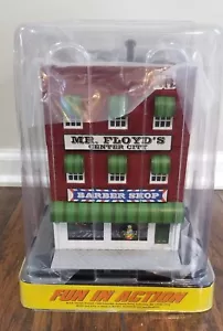MTH 30-90410 LIGHTED O Floyd's Barber Shop 3 Story City Factory W/ Blinking Sign - Picture 1 of 6