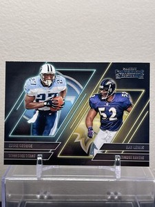 2022 Panini Contenders Eddie George / Ray Lewis #CS-GL Titans Ravens