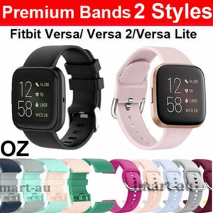 For Fitbit Versa 1/Lite /Versa 2 Replacement Band Straps Wristband Silicone - Picture 1 of 47