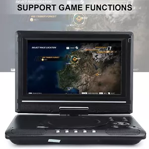 9.8 Inch Portable Mobile Dvd With Mini Tv High Definition Player 100-240V - Picture 1 of 24