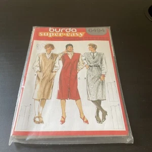 Burda 6494 Super Easy Vintage Schnittmuster - Bild 1 von 2