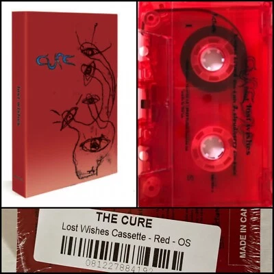 THE CURE Lost Wishes Cassette Tape SEALED 1991 WISH Sessions Manor Robert Smith - Image 1 of 4