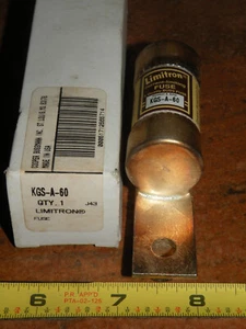 (1) Cooper Bussmann Limitron Fuse KGS-A-60 NIB - Picture 1 of 5