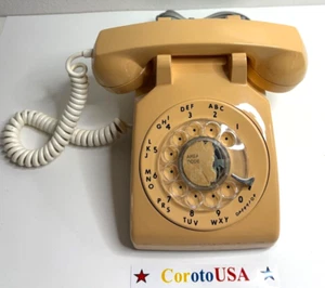 ITT Rotary Dial Telephone Phone Corded Retro - Vintage - Picture 1 of 7