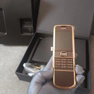 ORIGINAL NOKIA 8800 SAPPHIRE ARTE GOLD LIMITED EDITION UNLOCKED CELL PHONE RARE - Picture 1 of 22