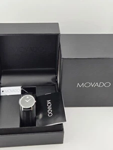 $895 MSRP | Movado Women's Museum Classic Black Dial Watch - 0607317 NEW - Picture 1 of 4