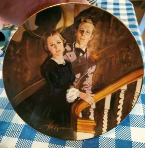 Melanie und Ashley Vom Winde verweht 1989 Sammelteller q31 - Bild 1 von 2