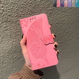 For Oneplus 9R Nord N100 9Pro 7T Pro 7Pro Butterfly Magnetic Leather Wallet Case - Picture 1 of 96