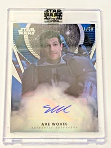 Hacha Simon Kassianides Signature Series 2023 Star Wars tejida azul/50 A-SK - Imagen 1 de 3