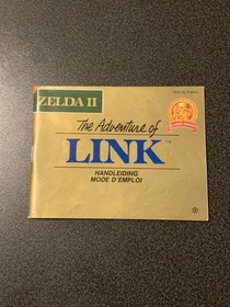 Notice Link&rsquo;s Adventure Zelda 2 Nintendo NES Fra Classic S&eacute;ries 