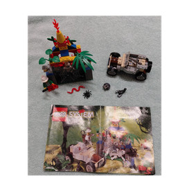 LEGO Adventurers Jungle Spider's Secret 5936 Incomplete Set Vintage 1999
