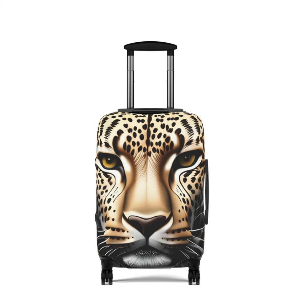 Funda Equipaje Leopardo - Elegante Accesorio de Viaje, Estampado de Animales, Tema Safari, Foto 1 de 1