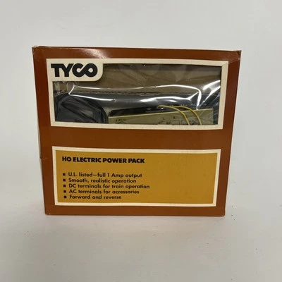 PAQUETE DE ENERGÍA ELÉCTRICA VINTAGE HO Train TYCO 1 AMP Caja Original Transformador 899V Foto 1 de 4