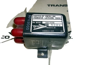 TRANSCO LOT (2) 82152-700C70200 + 715C70100  28VDC SPDT RF Switch NEW - Picture 1 of 5