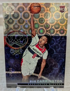 2024-25 Panini NBA Photogenic Bub Carrington Groovy Parallel /35 Wizards - Picture 1 of 2