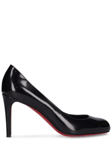 Zapatos de salón CHRISTIAN LOUBOUTIN de cuero negro 85 mm nuevos - Imagen 1 de 5