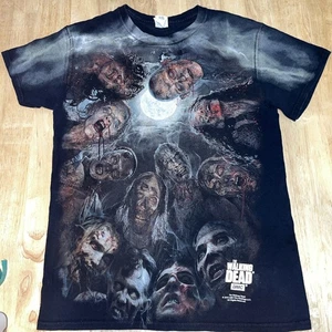 The Walking Dead Shirt Small schwarz Grafik Zombies Mond AMC 2015 Horror T-Shirt - Bild 1 von 7