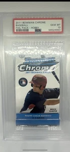 🔥PSA 10🔥 1/1 Auto? Trout Superfractor? 2011 Bowman Chrome Baseball Foil Pack🔥 - Picture 1 of 1