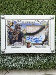 Andrew McCutchen Authentic Dreadlock MLB AUTHENTICATED SIGNED CUSTOM CARD AUTO - Bild 1 von 6