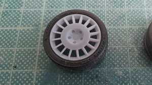 Lancia Delta - 1/24 Juego de 4 llantas en Resina 3D - Imagen 1 de 7