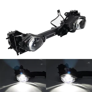Black Motorcycle Front Headlight Headlamp Assembly For Yamaha YZF R6 2017-2023 - Picture 1 of 11