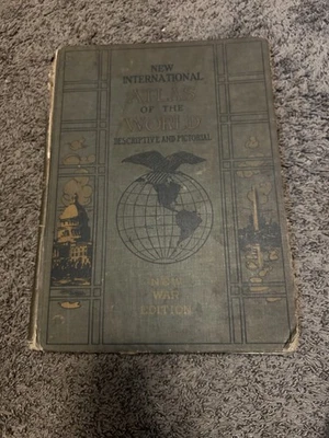 RARE Big Book: The New International Atlas of The World Descriptive and Pictoral - Image 1 of 4