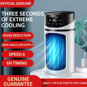 Air Cooler Fan Evaporative Summer Cooling Air Conditioner Humidifier Portable UK - Picture 1 of 17
