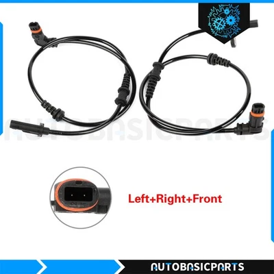 Sensor de velocidad ABS delantero izquierdo y derecho 2 piezas para Mercedes-Benz C230 2007-2009 Foto 1 de 4