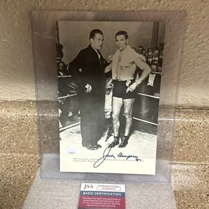 HOF BOXING🤑JACK DEMPSEY PÁGINA DE REVISTA SLGNED AUTOMÁTICA EN PERFECTO ESTADO CERTIFICADO DE AUTENTICIDAD JSA - Imagen 1 de 7