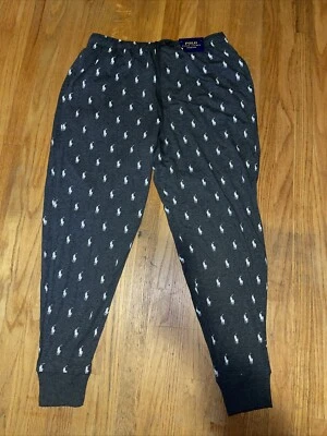 Pantalón de chándal Polo Ralph Lauren para dormir para hombre XL gris logotipo de pony (nuevo con etiquetas) Foto 1 de 4