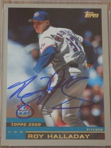 Roy Halladay 2000 Topps #186 Signed Card PSA DNA Blue Jays - Picture 1 of 1