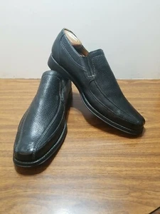 SANDRO COMFORT GEL 12/D/ LEATHER UPPERS &LINING BLACK SLIPON MADE IN BRAZIL.#16 - Picture 1 of 12