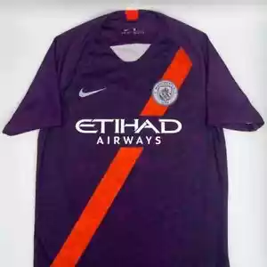 Manchester City 2018/2019 Third ORIGINAL Nike Rare Soccer Jersey (M) - Picture 1 of 10