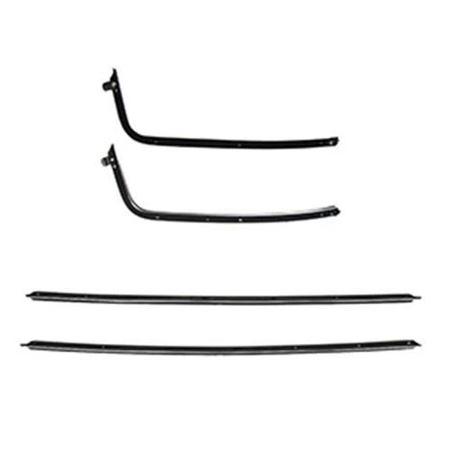 1970 - 1972 Chevrolet - Chevelle - 2 Door Coupe 4pc Beltline Molding Kit - Image 1 of 1